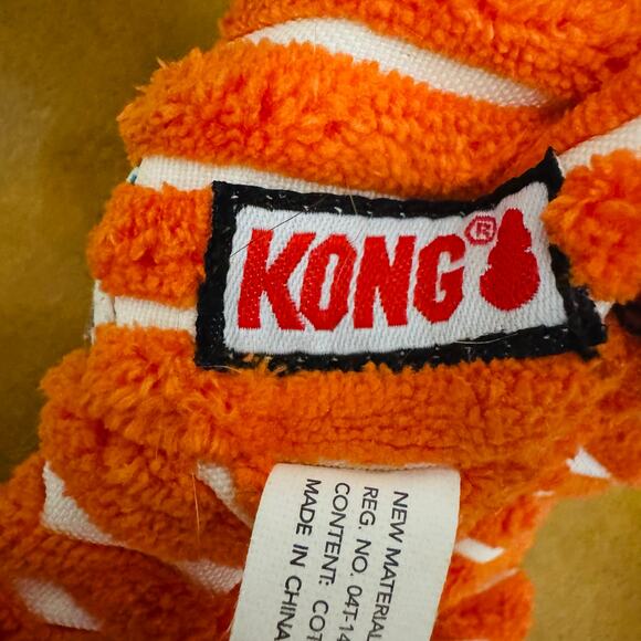 KONG Floppy Knots Fox Dog Squeaky Toy Small Medium Breed NEW - Picture 6 of 8